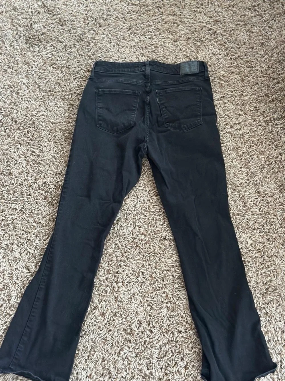 Levi's 725 High Rise Bootcut Jeans - Black